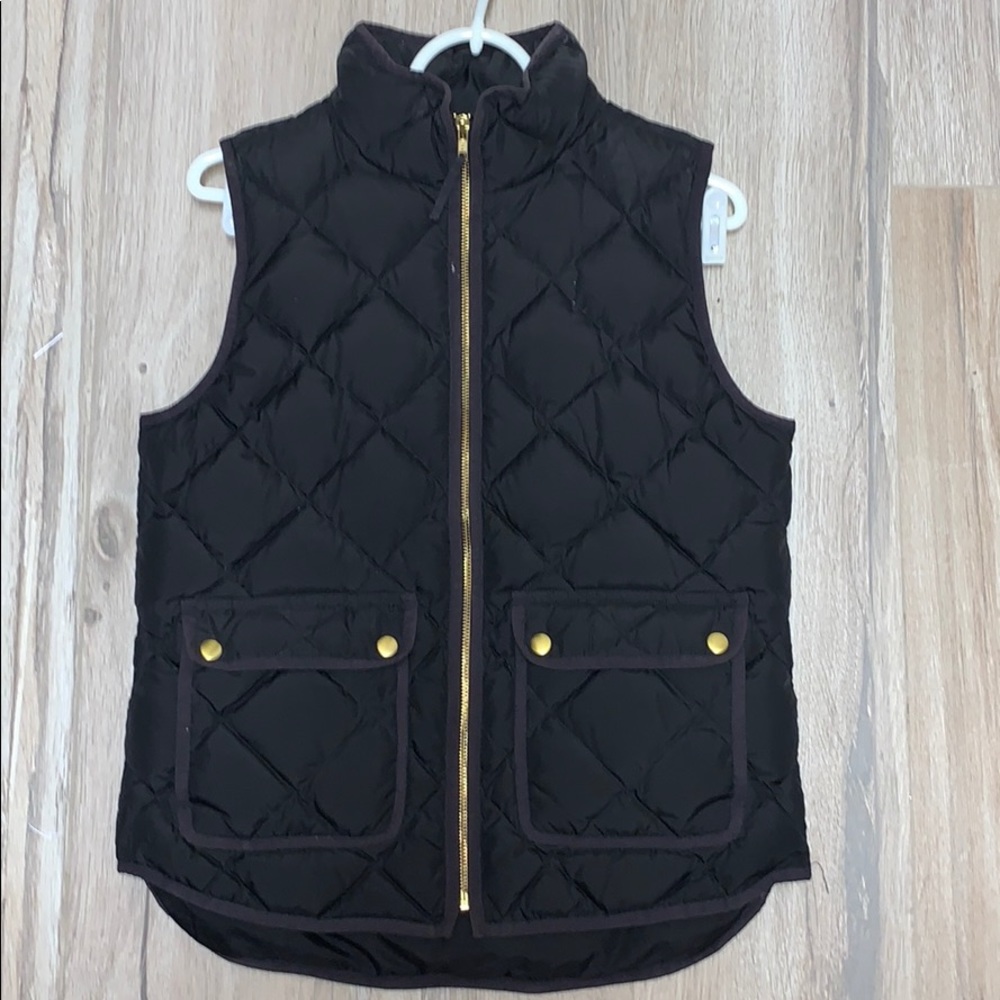 J. CREW  black vest